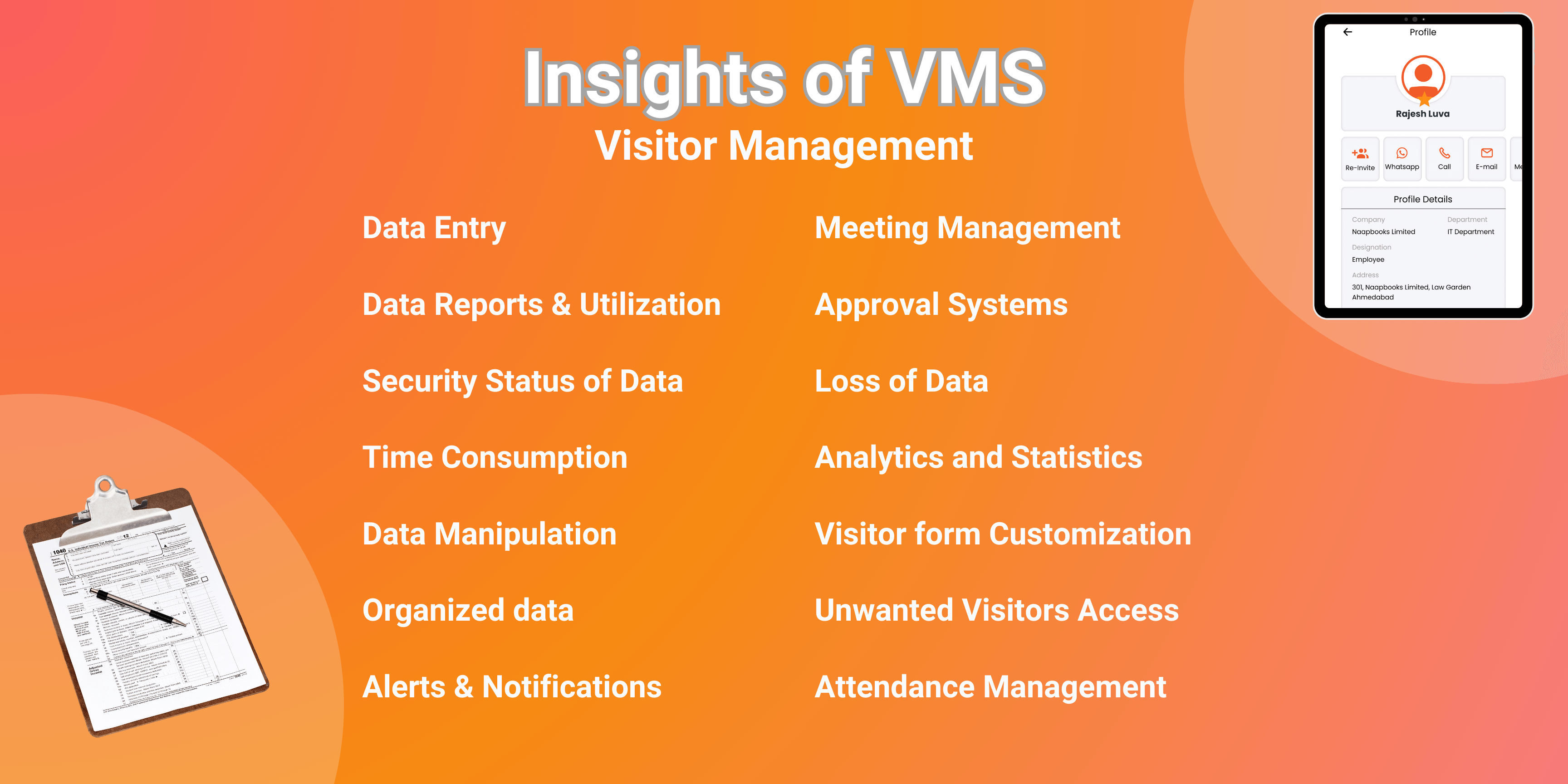 Insights of Visitor Management System