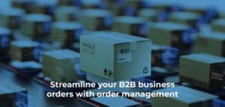 Streamline your B2B business orders with order management