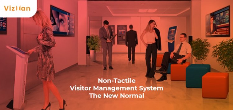 Touchless visitor management system