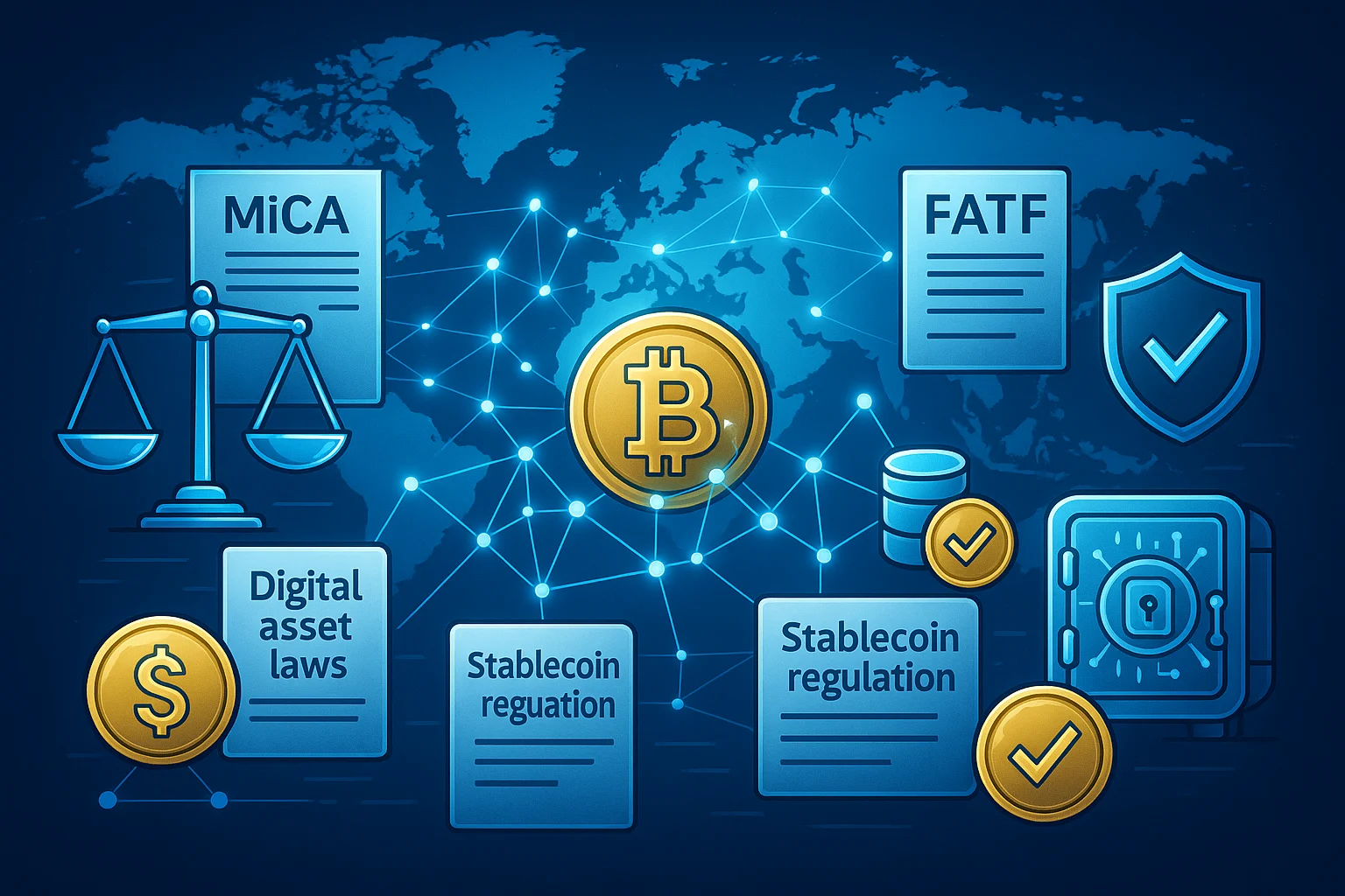 Blockchaain regulation and compliance